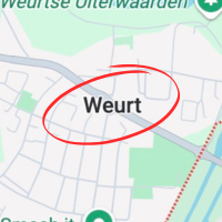 Watertankstation locatie Weurt